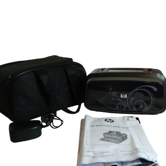 HP Photosmart A640 Digital Photo Inkjet Printer Black - Picture 5 of 8